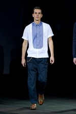 オズワルド ボーテング(OZWALD BOATENG)、モデル100人登場の壮大なメンズ・コレクション：ロンドン・ファッション・ウィーク2011年春夏｜写真64