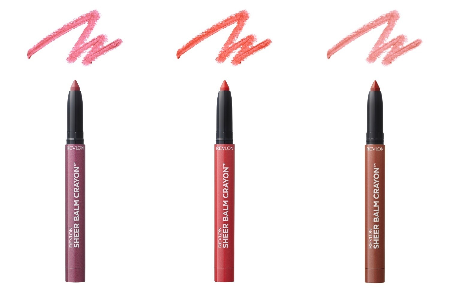 レブロン24年秋コスメ、“シアー発色”クレヨンリップバームにオレンジやボルドー系の新色