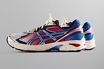 Kith×マーベル×アシックスのコラボスニーカー、「スパイダーマン」着想の赤×青グラデーションなど