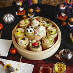 ロイヤルパークホテル“洋＆中華”のハロウィンアフタヌーンティー、パンダ饅頭やおばけスイーツ｜写真3