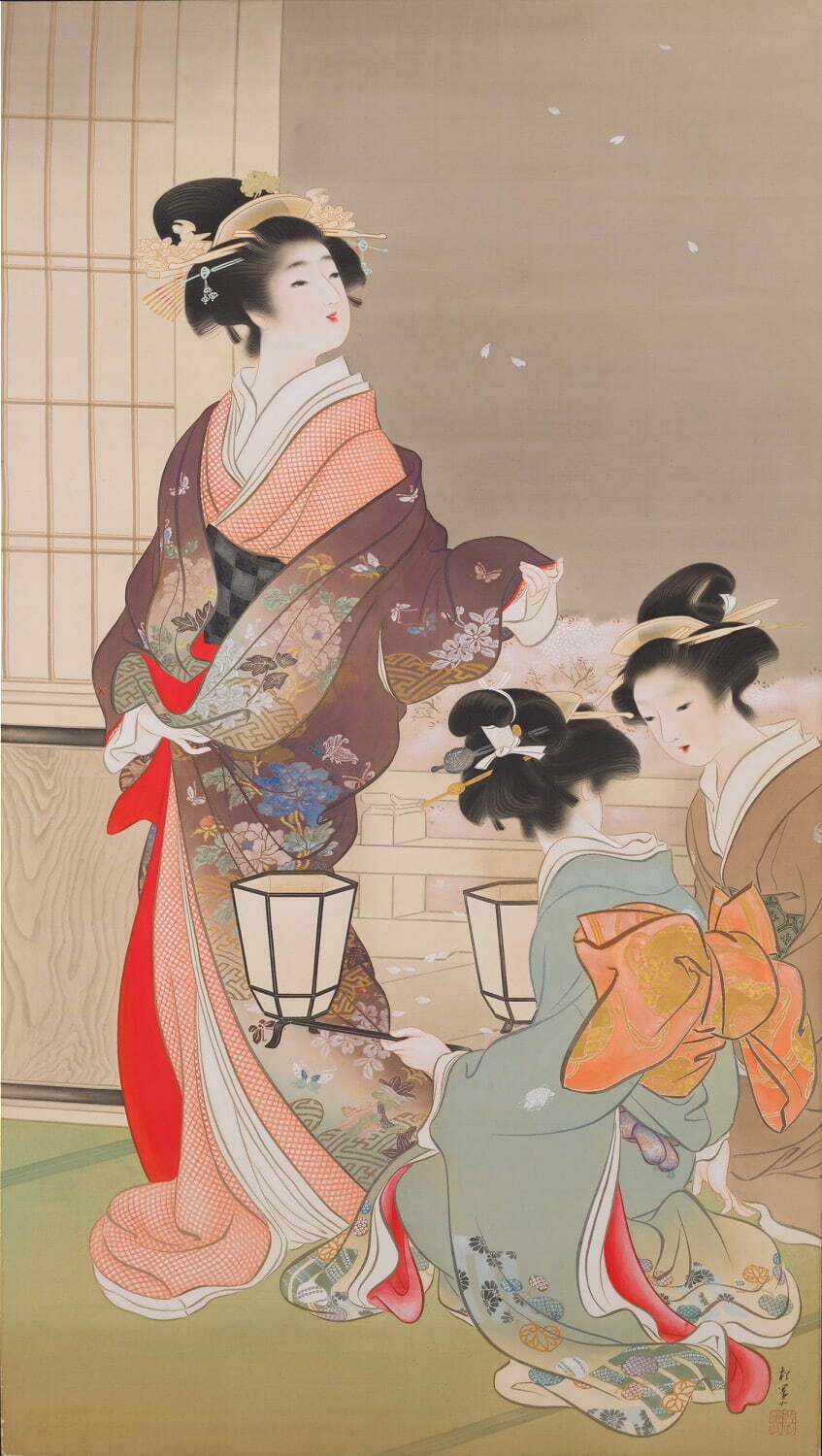日本画の名作展」ひろしま美術館で - 横山大観や菱田春草、東山