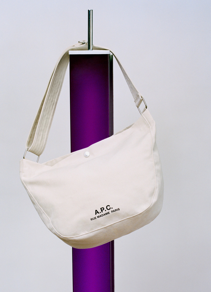 【未使用】A.P.C. 2way トートバッグ ショルダーバッグ キャンバス 未使用級】A.P.C. 2way トートバッグ ショルダーバッグ
