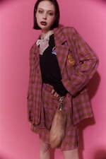 キャンディ ストリッパー24年秋、大ぶりリボンのニットカーディガン＆スマイルの総柄デニム｜写真20