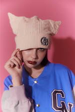 キャンディ ストリッパー24年秋、大ぶりリボンのニットカーディガン＆スマイルの総柄デニム｜写真22