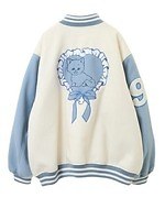 キャンディ ストリッパー24年秋アウター、ペールトーンのスタジャン＆“鳥獣戯画風”刺繍のMA-1｜写真2