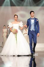 ユミカツラの桂由美追悼ショーにウェディングドレス100着、すべては花嫁のために｜写真29