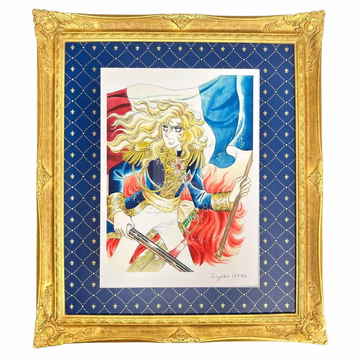 ベルサイユのばら版画展」有楽町マルイで、“直筆サイン入り”池田