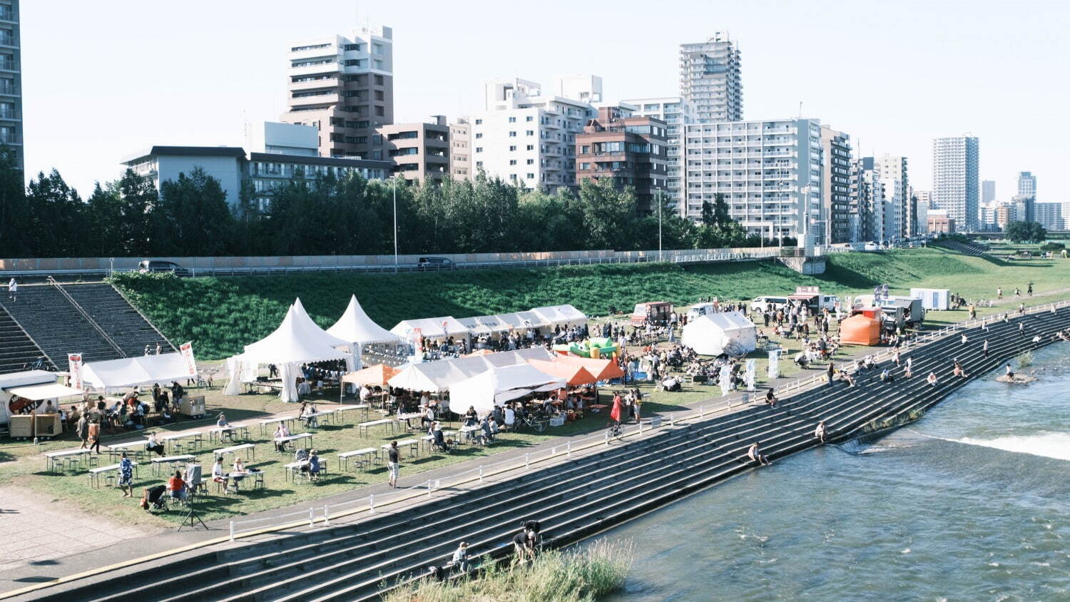 札幌発祥の新文化「川見」豊平川河川敷で開催 - キッチンカー＆屋台が出店、手ぶらバーベキューも｜写真3