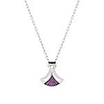 ラリック24年秋ジュエリー、パープルのクリスタルガラス×“アール・デコ建築”着想の扇形モチーフで｜写真13