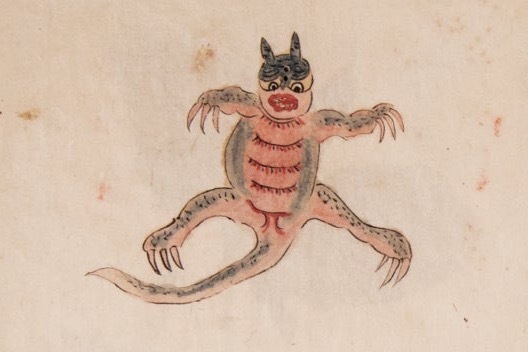 イラスト｜特別展「驚異と怪異」国立アイヌ民族博物館で - 世界各地の“霊獣・幻獣・怪獣”祭具や衣装、絵画など