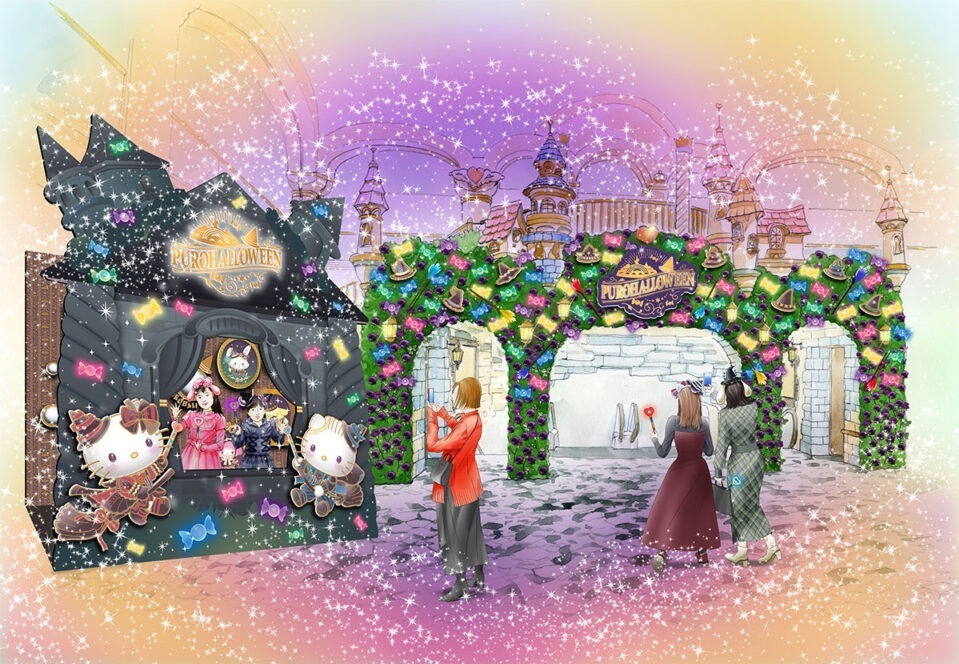 サンリオピューロランドのハロウィン「おジャ魔女どれみ」コラボ