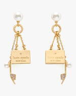 ケイト・スペード24年秋アクセサリー、タクシー風フープピアス＆煌めく猫リングなど｜写真34