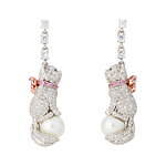 ケイト・スペード24年秋アクセサリー、タクシー風フープピアス＆煌めく猫リングなど｜写真12