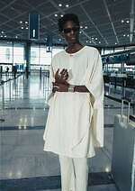 ラムロフ 2025年春夏コレクション、多民族が共存する空港を出発点に｜写真17