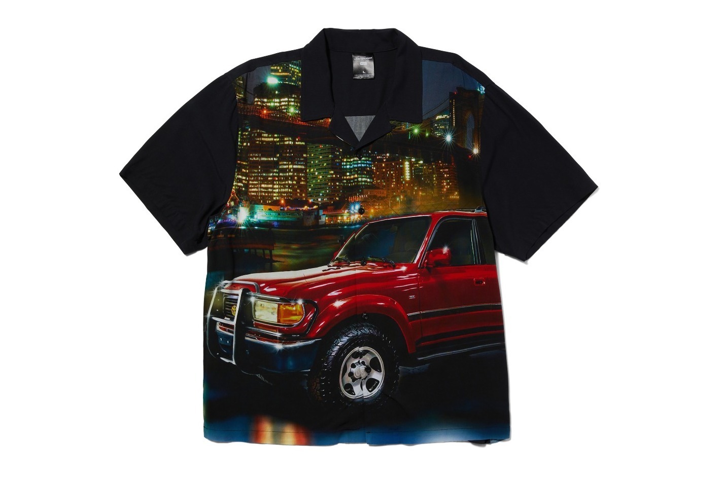 ハフ×トヨタ「ランドクルーザー」“自動車”グラフィック入りT