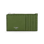 フェンディ“セレリア”ステッチのメンズ財布やカードケース、ライトブルー＆グリーンの24年秋冬新色｜写真6