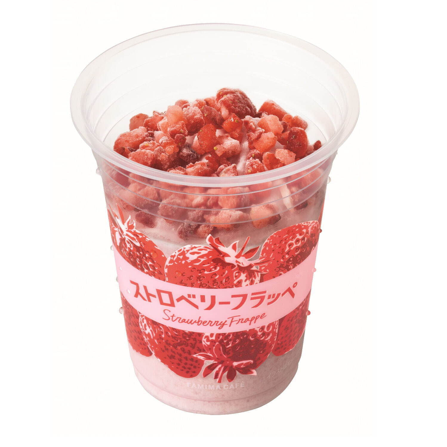 「ストロベリーフラッペ」
350円