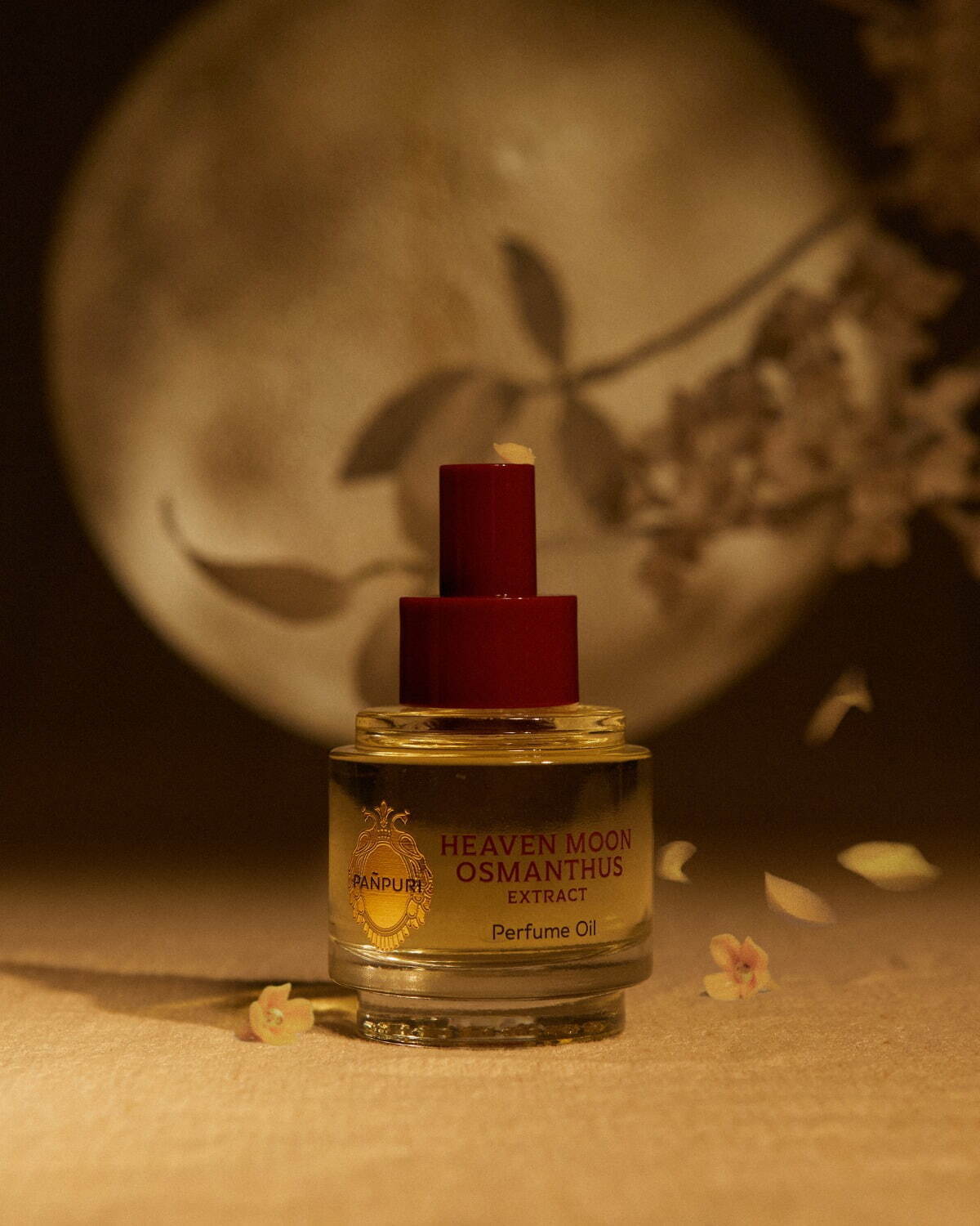 PANPURI Perfume Oil 10ml 〈金木犀〉　新品リボン包装 公式】ヘヴンムーンオスマンサス エクストラクト パフューム