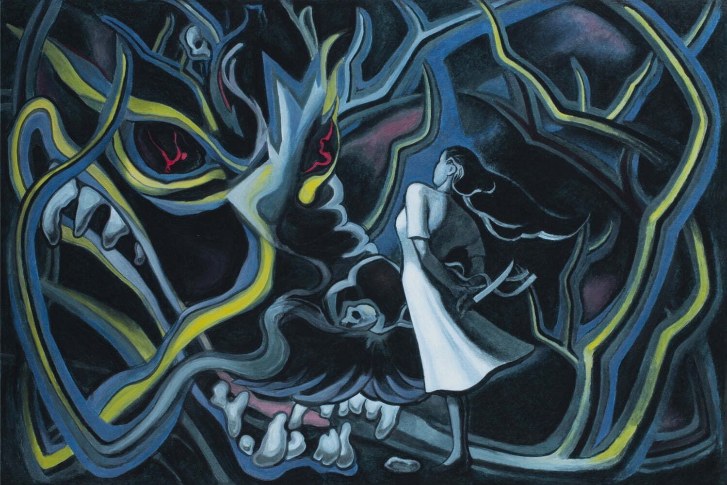 芸術家｜淺井裕介・福田美蘭の展覧会が川崎市岡本太郎美術館で - 岡本太郎と関連付けた新作を発表