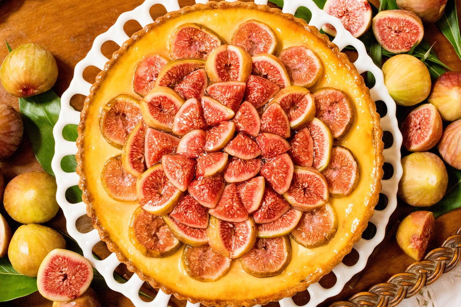 キル フェ ボンの秋限定フルーツタルト、島根産“多伎いちじく”や山梨産ブドウ“富士の輝”を主役に