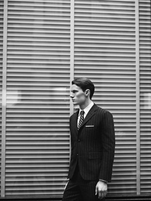 USA製 THOM BROWNE クロージングライン チャコール スーツ