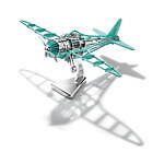 ティファニー“飛行機”モチーフの置き時計、コックピット＆ノーズで時刻を表示｜写真3