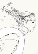 漫画家・上條淳士の企画展が東京・弥生美術館で、『To-y』など名作の原画や最新イラストを展示｜写真12