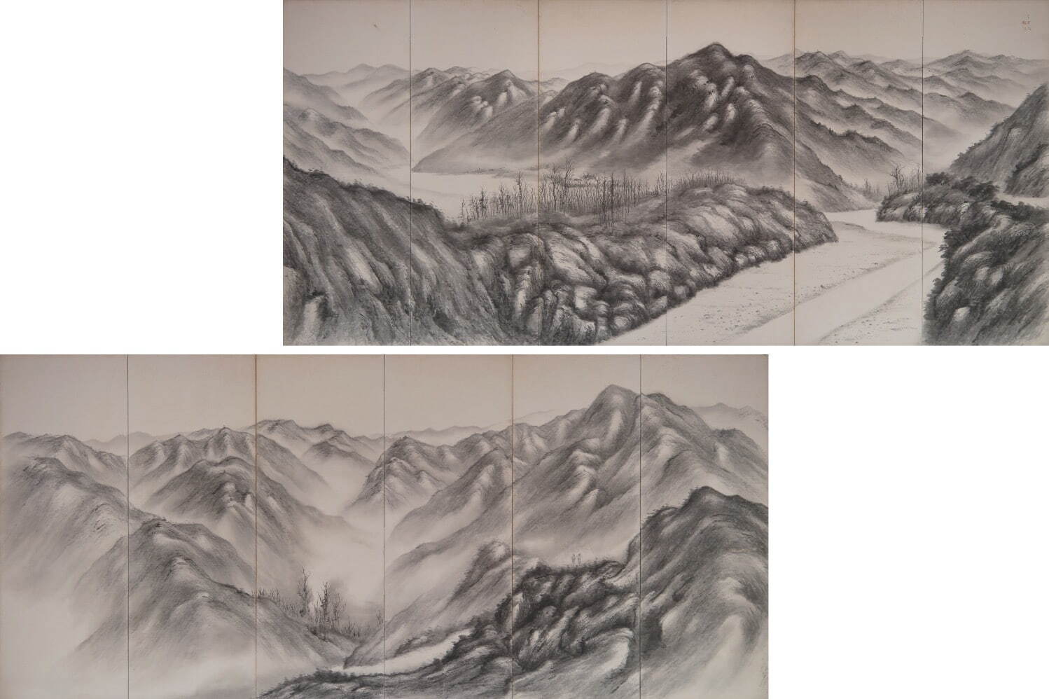 湯川三舟 《中辺路所見》 昭和8年(1933年) 尋聲寺