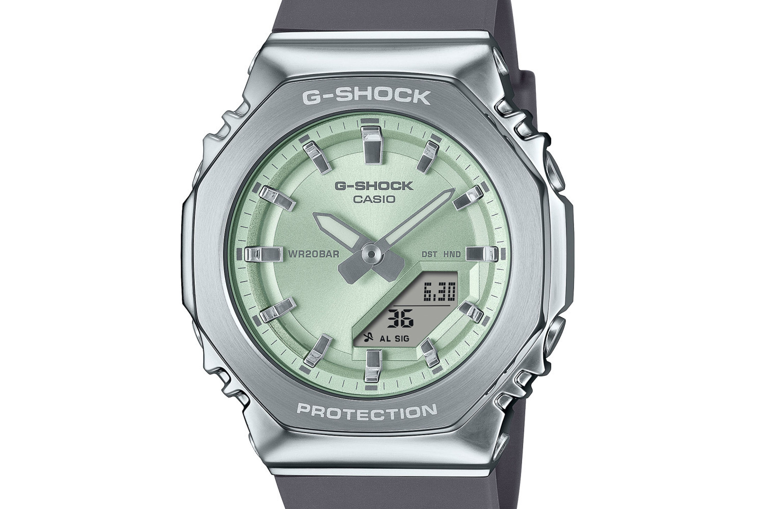 G-SHOCK“パープルカラー”のウィメンズ腕時計、LEDバックライトで G-SHOCK“パープルカラー”のウィメンズ腕時計、LEDバックライトで