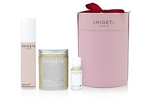 シゲタ パリ24年クリスマスコフレ、“まるでクリスタル”なバスソルト現品入りボディケアキット