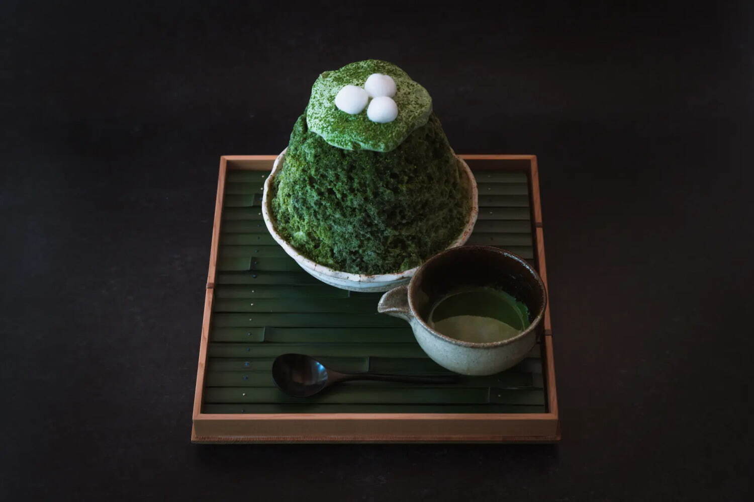 ＜くろぎ甘味研究所＞抹茶のヴィーガンかき氷