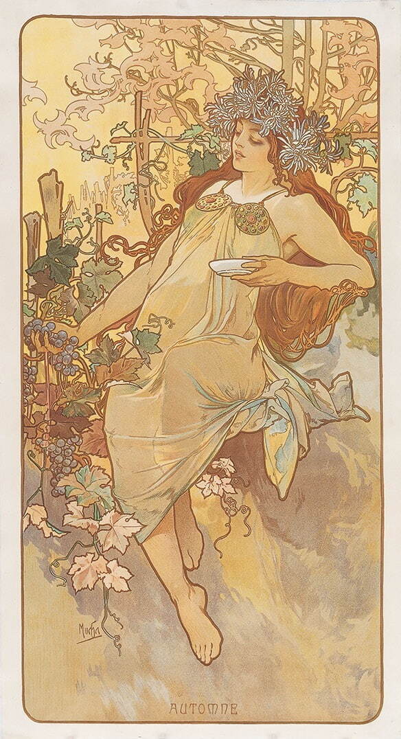 アルフォンス・ミュシャ“版画と油彩画”の展覧会、東京・府中市