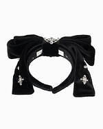 【11/7まで】tanakadaisuke タナカダイスケ カチューシャ White pearl hair band Black【stock】 – tanakadaisuke