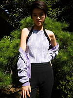 アカネ ウツノミヤ2025年春夏コレクション - 自由なフォルム、多彩な色で独創的に｜写真25