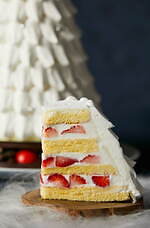 ハイアット リージェンシー 東京24年クリスマスケーキ、白い“モミの木”型ショートケーキなど｜写真2