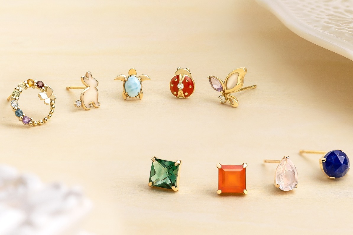 ちゃま様 ハーフピアス ソロピアス イニシャル Ｙ テイクアップ ちゃま様 ハーフピアス ソロピアス イニシャル Y テイクアップ