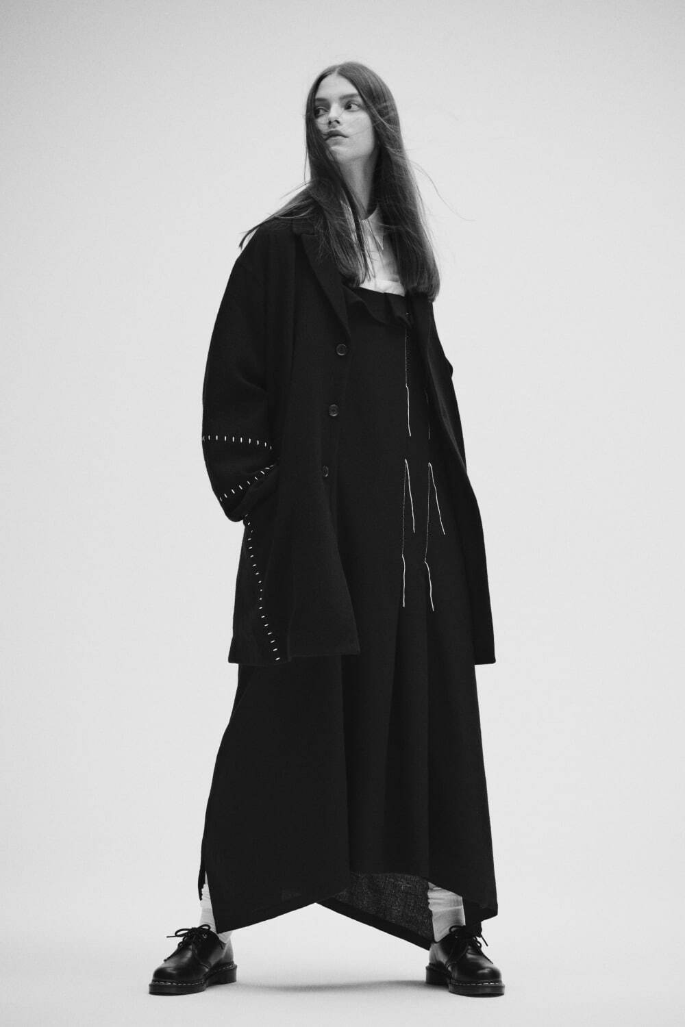 s'yte ロングコート 2024 ブラックS メンズ s'yte ロングコート 2024 ブラックS メンズ STAFF STYLING｜THE