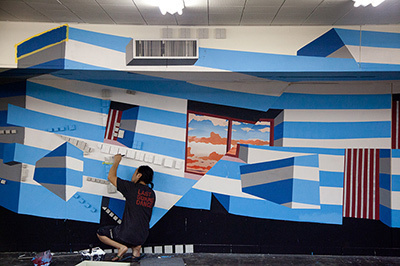 取り壊し予定の都心ビルを美術館として再利用する「BCTION」開催