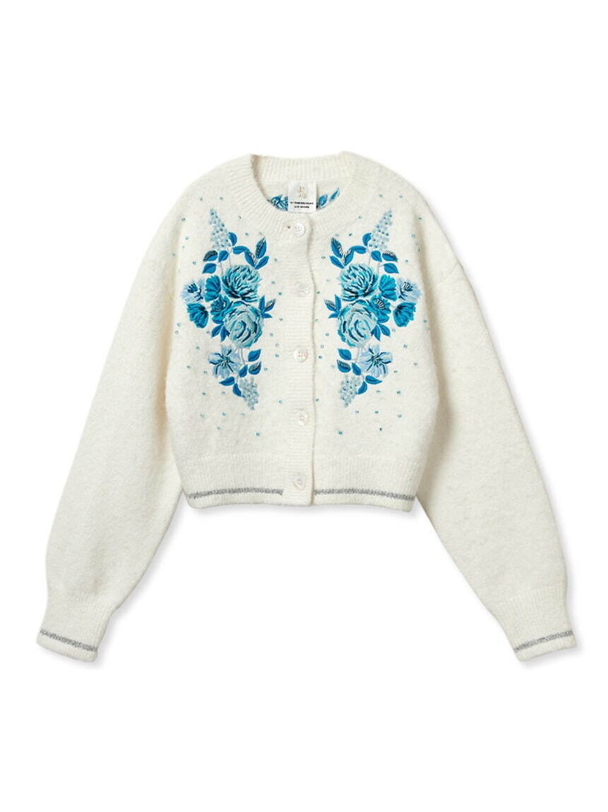 リリー ブラウン×ケイタ マルヤマの“花刺繍”スカジャン、花柄フリルワンピや巾着バッグも｜写真25