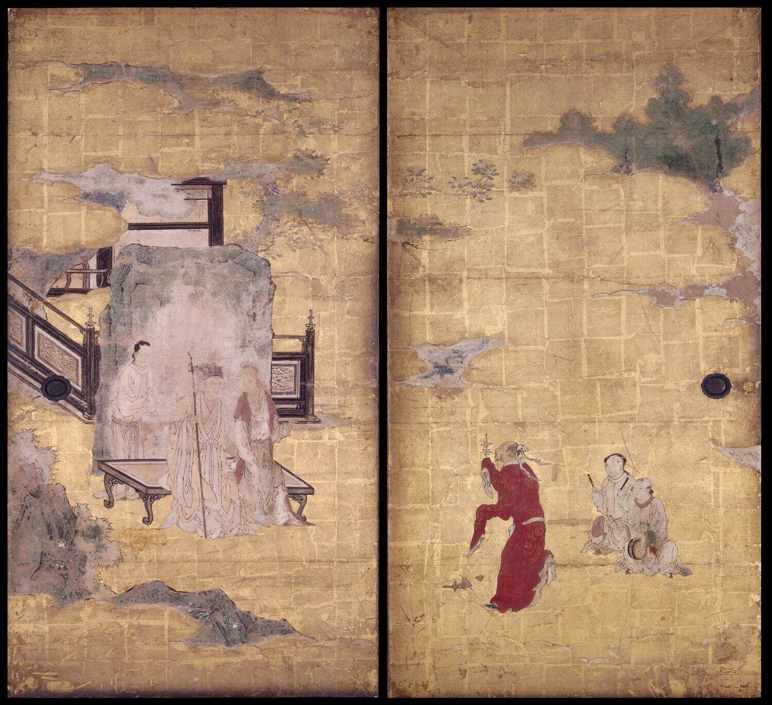 重要文化財 伝 狩野永徳 《二十四孝図襖》 十四面のうち
天正14年(1586年) 南禅寺 ［通期展示・面替えあり］