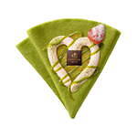 ゴディバ“抹茶づくし”クレープ、京都限定の宇治抹茶×あんこ＆福岡限定の八女抹茶×いちごホイップ｜写真2