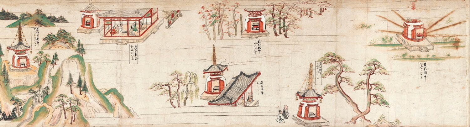 重要文化財 《法華経絵巻》(部分)
鎌倉時代 香雪美術館蔵