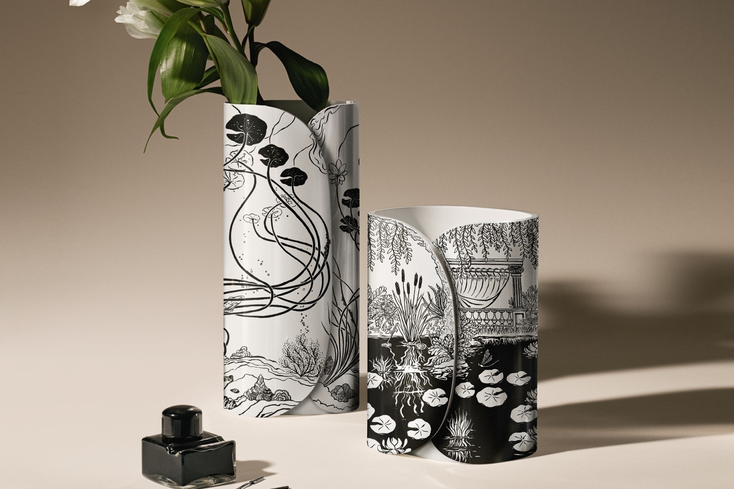 ノート(手帳)｜ディプティック初のオフィスアクセサリー、香水モチーフや自然のアートを描いた文房具＆インテリア雑貨