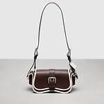 コーチトピア24年秋冬バッグ、軽くパフィな“星柄”キルティングのタータンチェック柄トート｜写真10