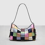 コーチトピア24年秋冬バッグ、軽くパフィな“星柄”キルティングのタータンチェック柄トート｜写真22