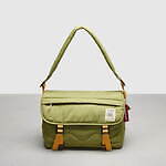 コーチトピア24年秋冬バッグ、軽くパフィな“星柄”キルティングのタータンチェック柄トート｜写真14