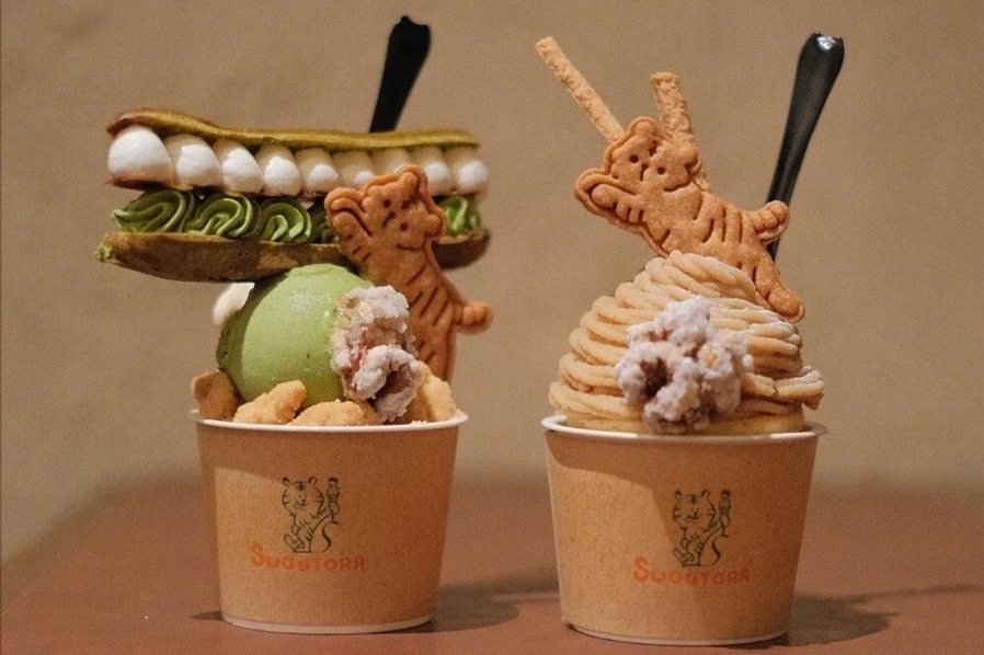 京スイーツや工芸品が集結「GINZA キョウト展」銀座三越で、“虎”クッキーのミニパフェなど