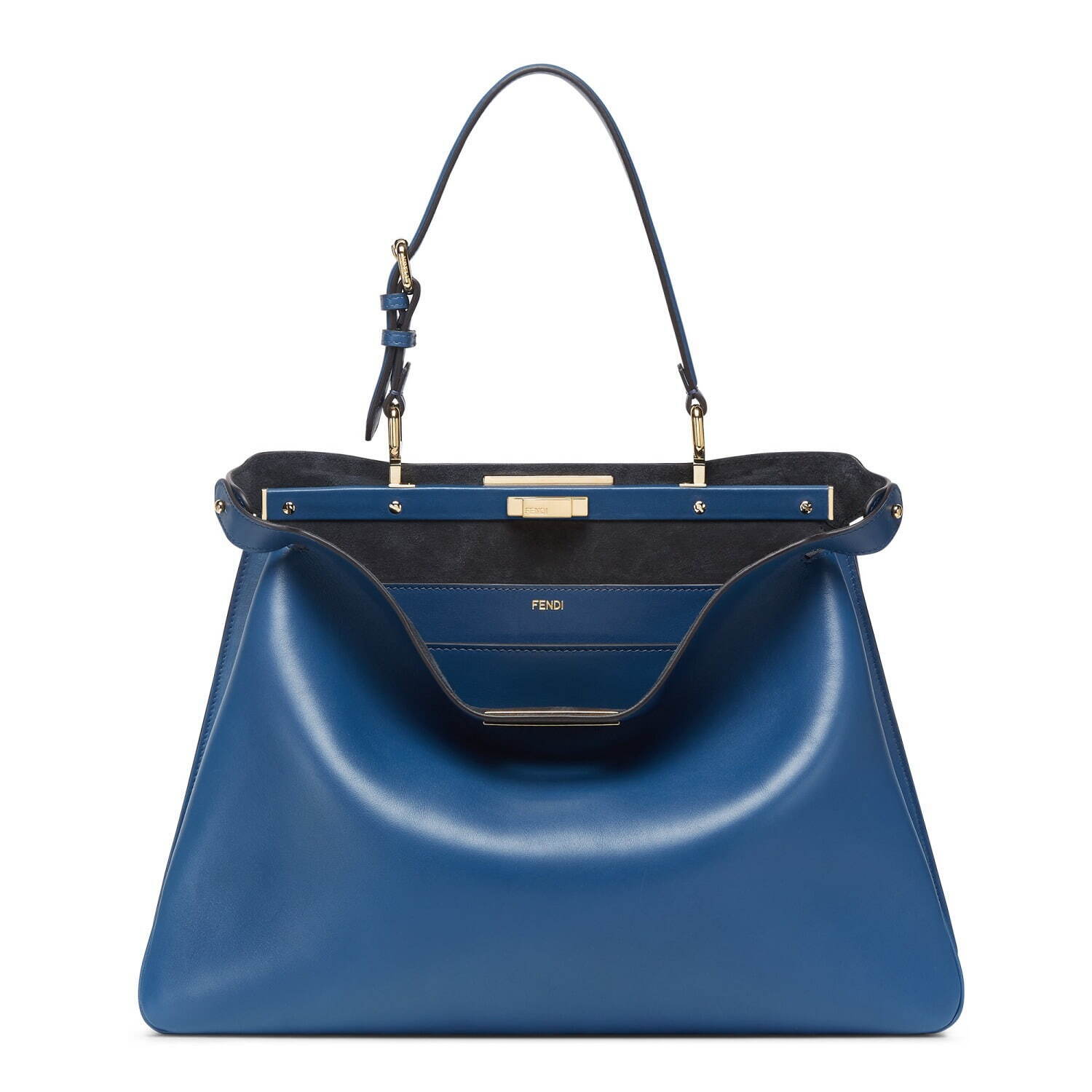 FENDI - 現行モデル FENDI ピーカブー ソフト ラージ ダーク