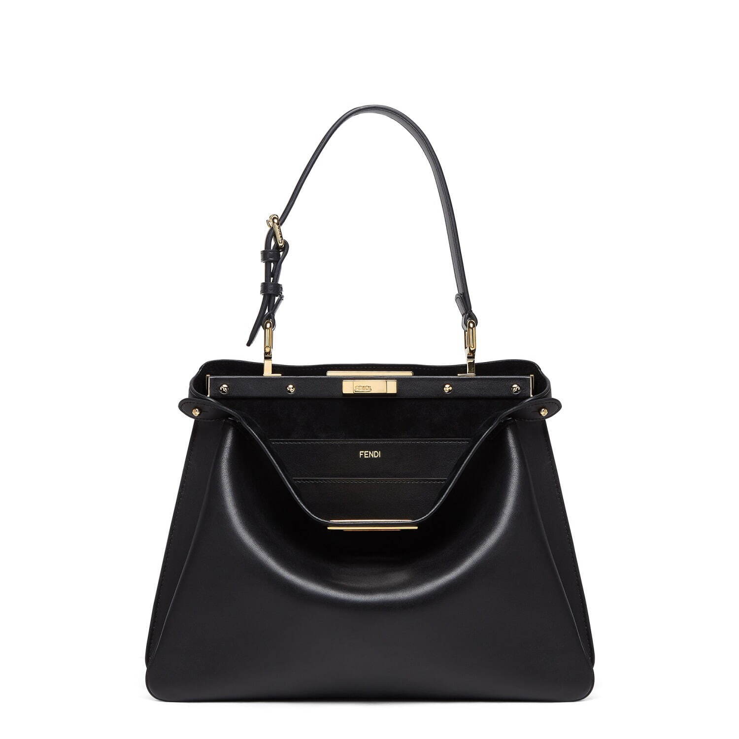 FENDI - 現行モデル FENDI ピーカブー ソフト ラージ ダーク