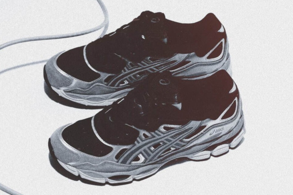 ヘリンボーン｜アシックス「ゲル エヌワイシー」グレーやシルバーなど近未来アッパー、ミタスニーカーズなどで発売